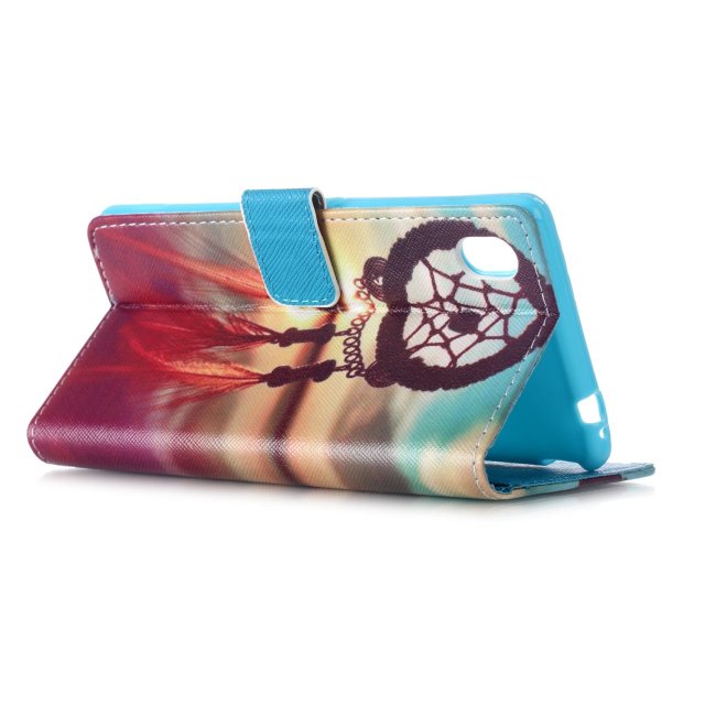 Sony M4 Aqua case wallet leather case printed