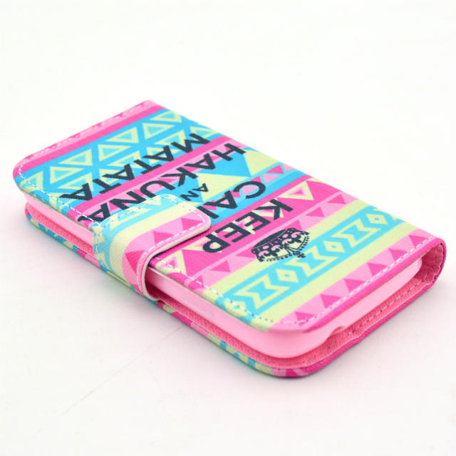 Galaxy ACE 4 NEO case wallet leather case printed