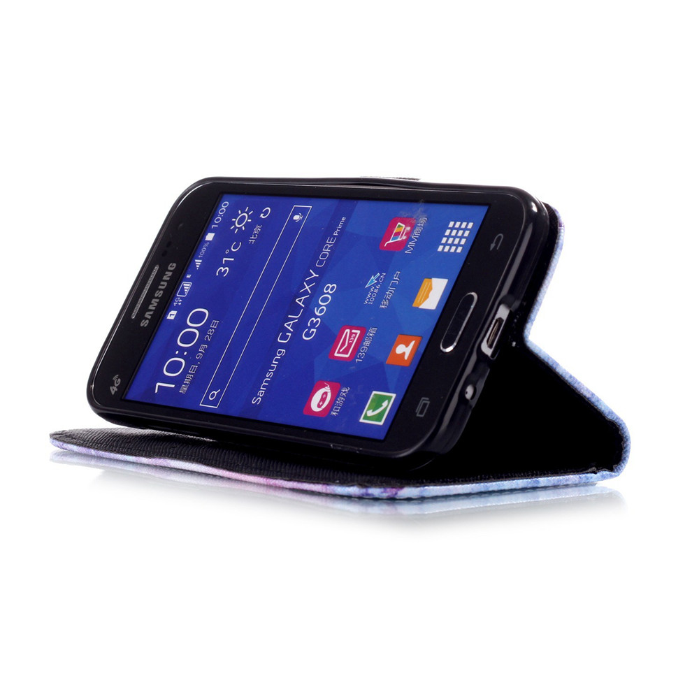 Galaxy Core Prime case wallet leather case printed Galaxy Core Prime case wallet leather case printed
