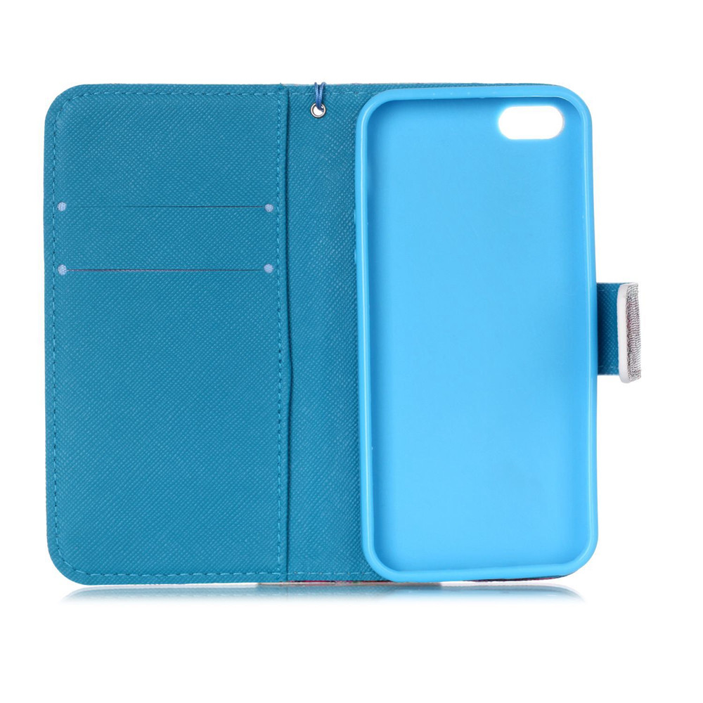 iPhone 5 5s SE case wallet leather case printed iPhone 5 5s SE case wallet leather case printed