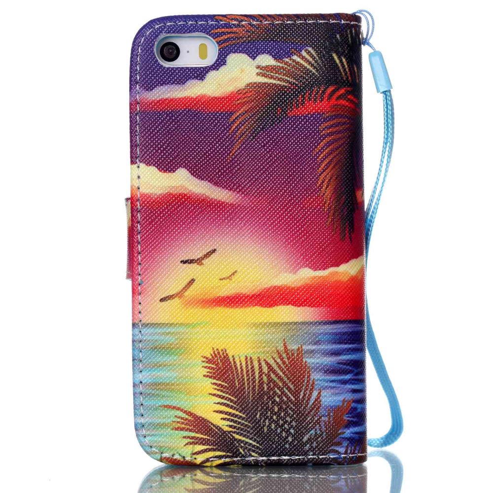 iPhone 5 5s SE case wallet leather case printed iPhone 5 5s SE case wallet leather case printed