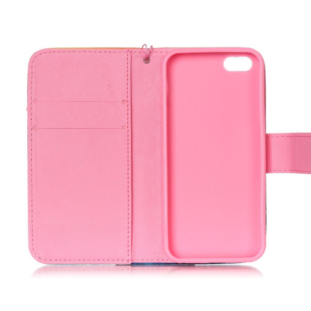 iPhone 5 5s SE case wallet leather case printed iPhone 5 5s SE case wallet leather case printed