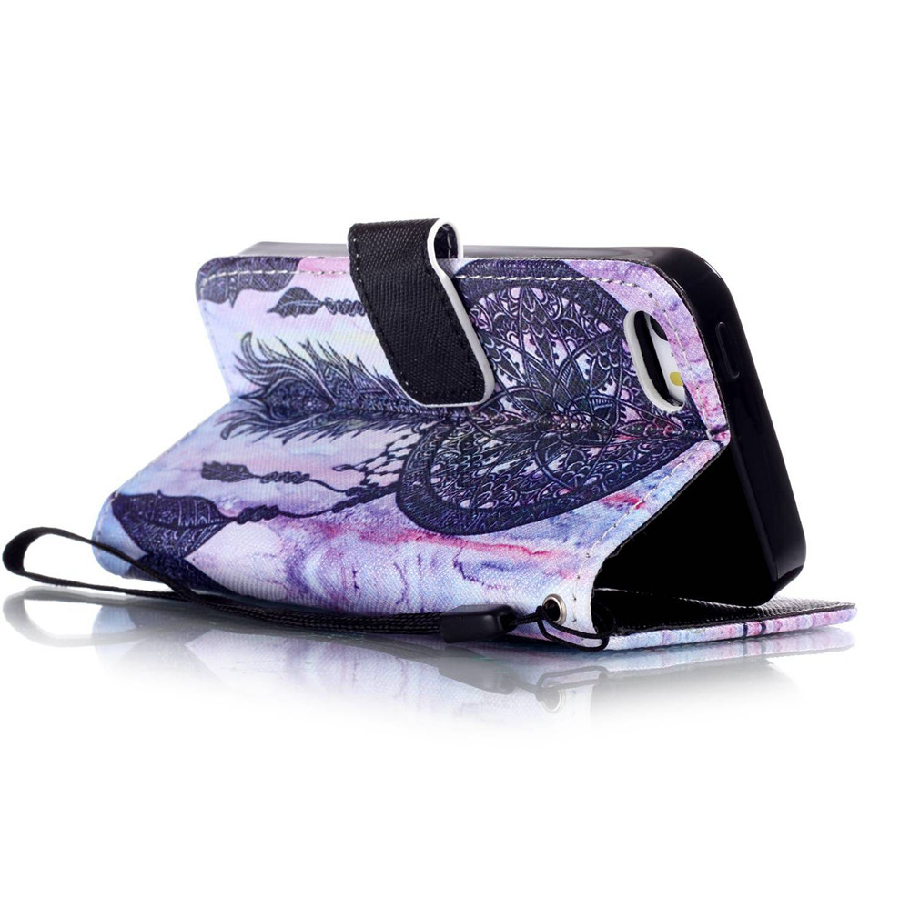iPhone 5 5s SE case wallet leather case printed iPhone 5 5s SE case wallet leather case printed
