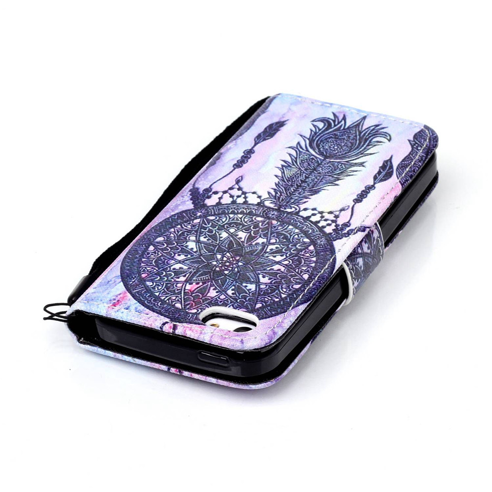 iPhone 5 5s SE case wallet leather case printed iPhone 5 5s SE case wallet leather case printed