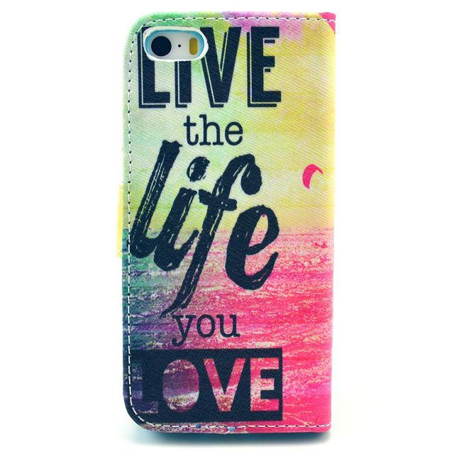iPhone 5 5s SE case wallet leather case printed iPhone 5 5s SE case wallet leather case printed