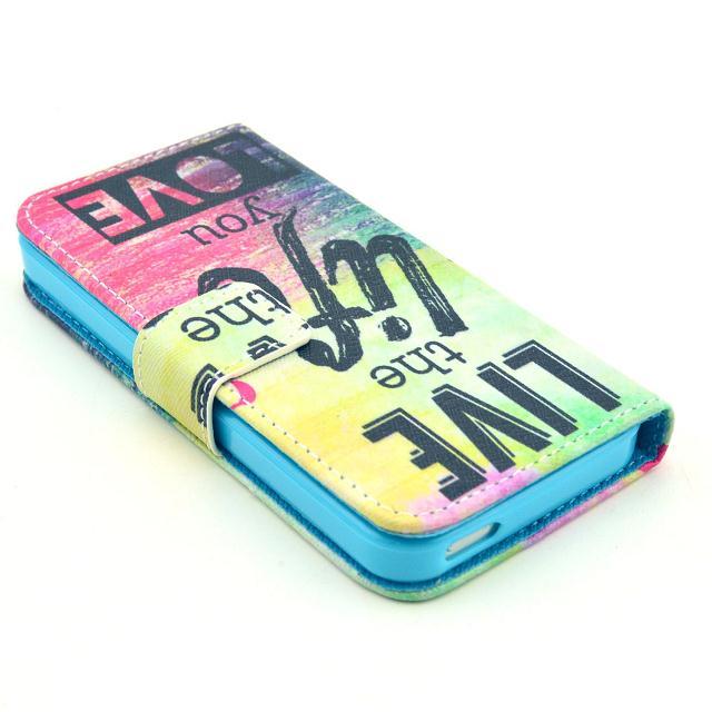 iPhone 5 5s SE case wallet leather case printed iPhone 5 5s SE case wallet leather case printed