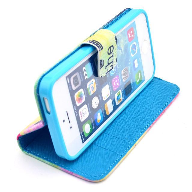 iPhone 5 5s SE case wallet leather case printed iPhone 5 5s SE case wallet leather case printed