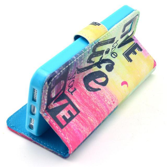 iPhone 5 5s SE case wallet leather case printed iPhone 5 5s SE case wallet leather case printed