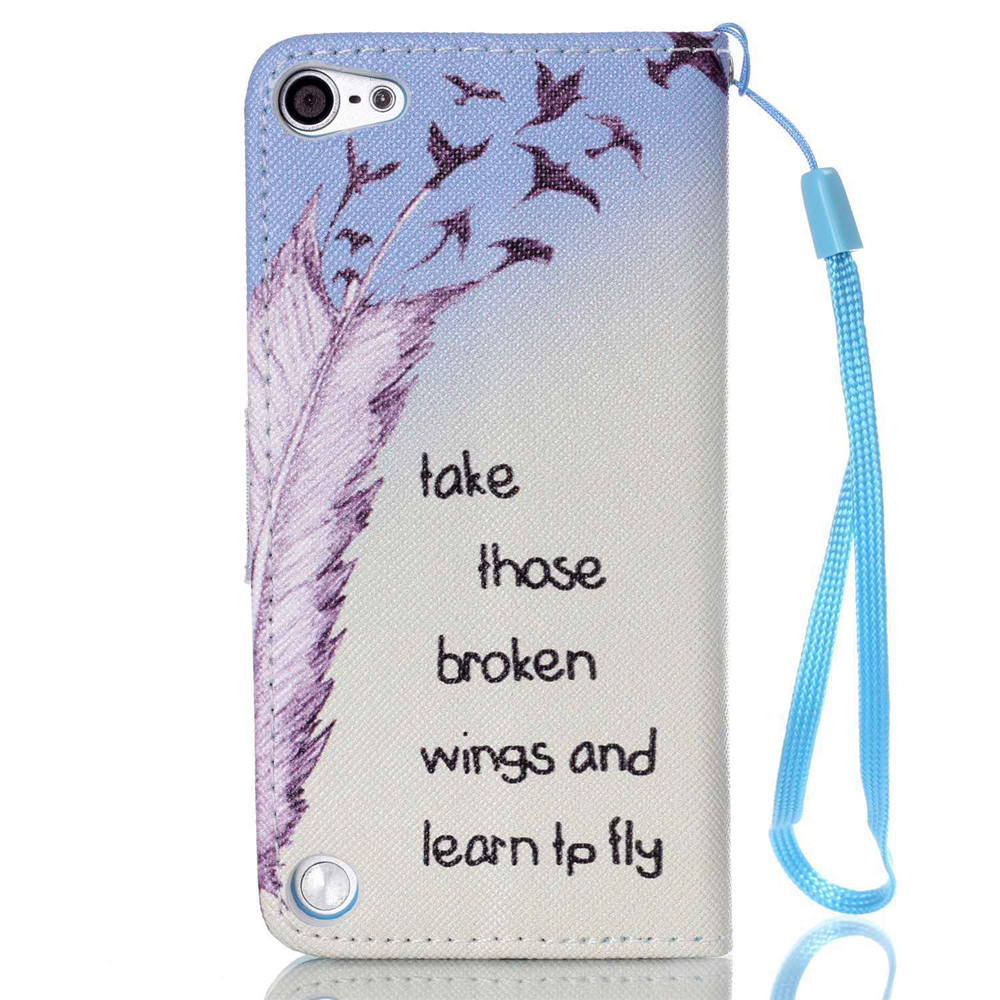 iPod Touch 5 6 case wallet leather case printed iPod Touch 5 6 case wallet leather case printed