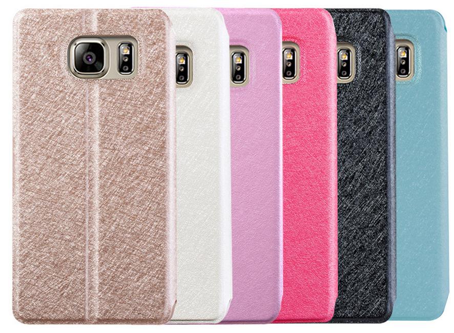 Galaxy S7 edge case luxury wallet slim flip case