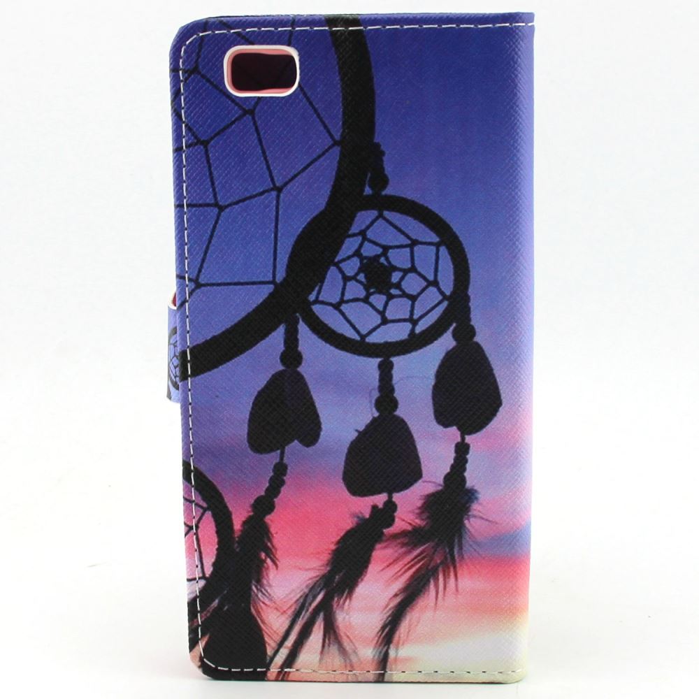 Huawei P8 LITE case wallet leather case printed