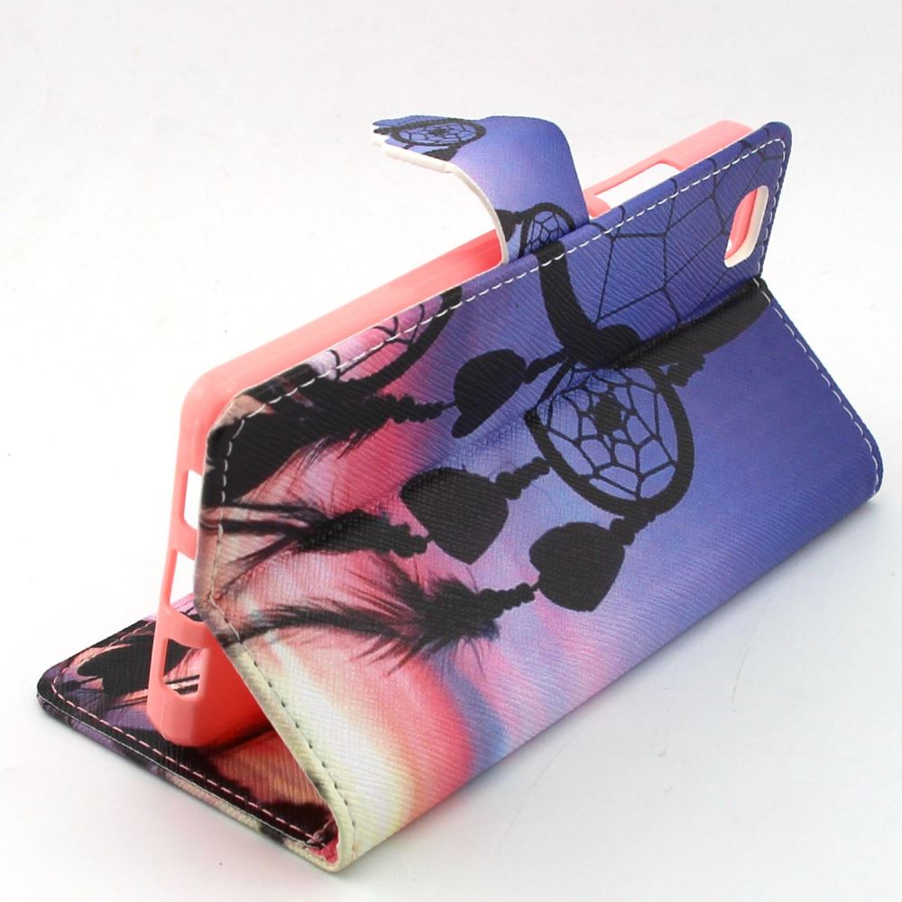 Huawei P8 LITE case wallet leather case printed