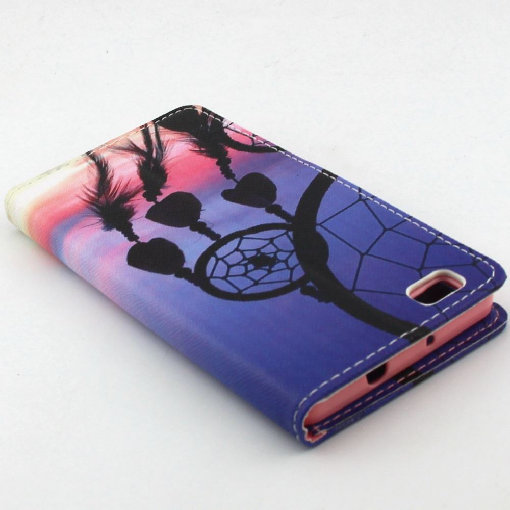 Huawei P8 LITE case wallet leather case printed
