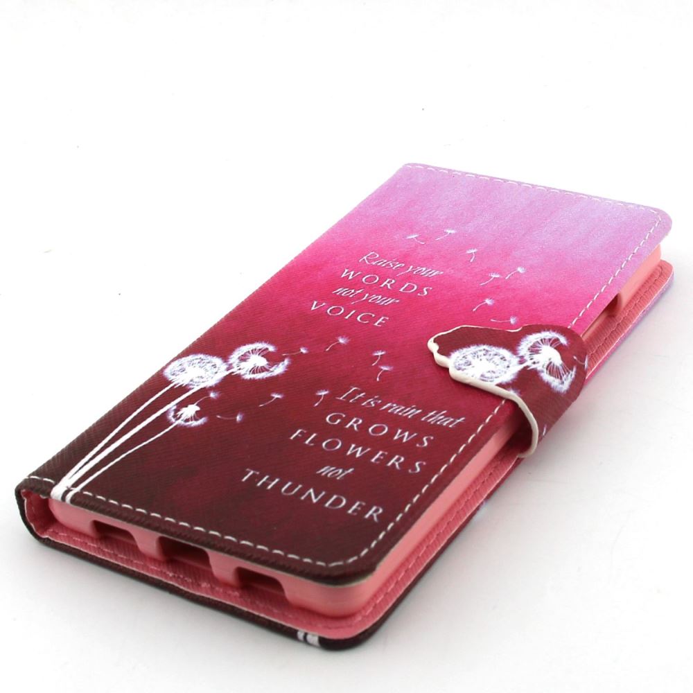Huawei P8 LITE case wallet leather case printed