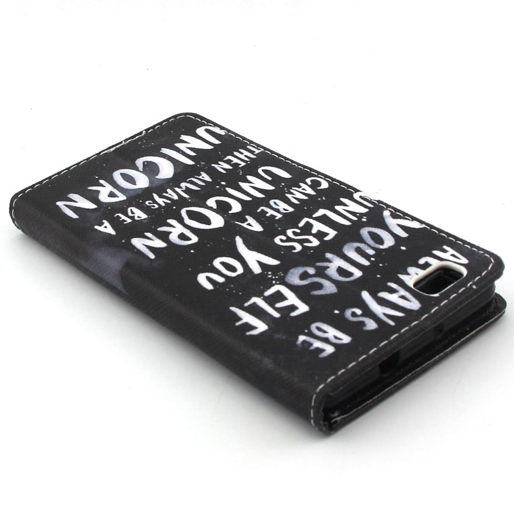 Huawe P8 LITE case wallet leather case printed
