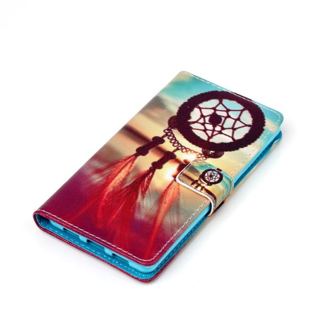 Huawei P8 LITE case wallet leather case printed