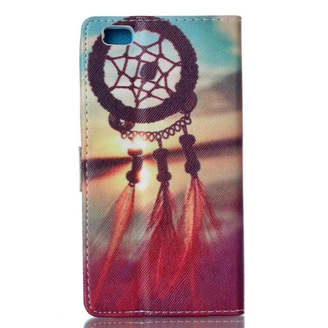 Huawei P8 LITE case wallet leather case printed