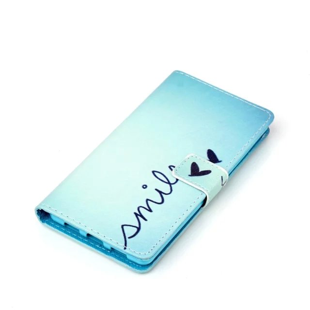 Huawei P8 LITE case wallet leather case printed