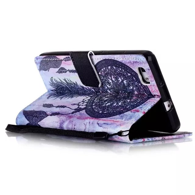 Huawei P8 LITE case wallet leather case printed Huawei P8 LITE case wallet leather case printed