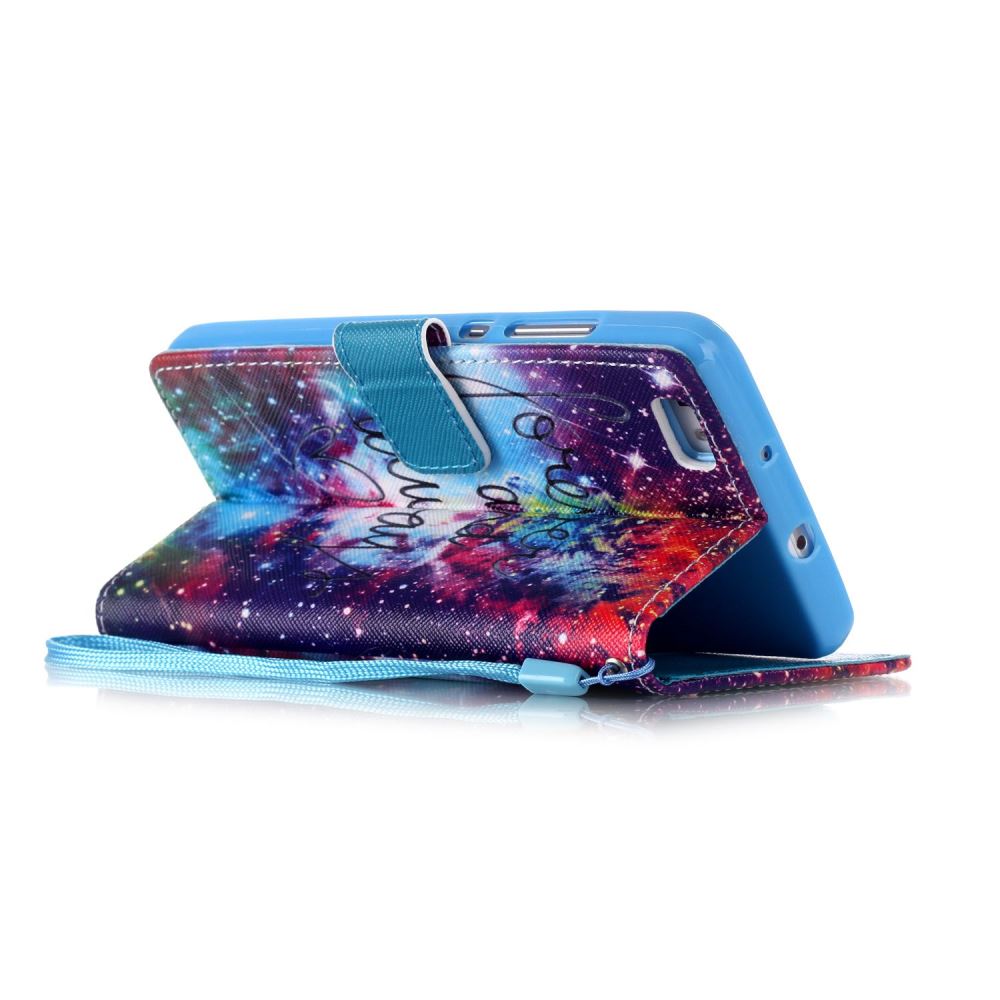 Huawei  P8 LITE case wallet leather case printed