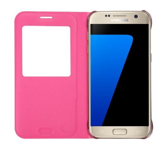 Samsung Galaxy S7 smart Leather Flip window case Samsung Galaxy S7 smart Leather Flip window case