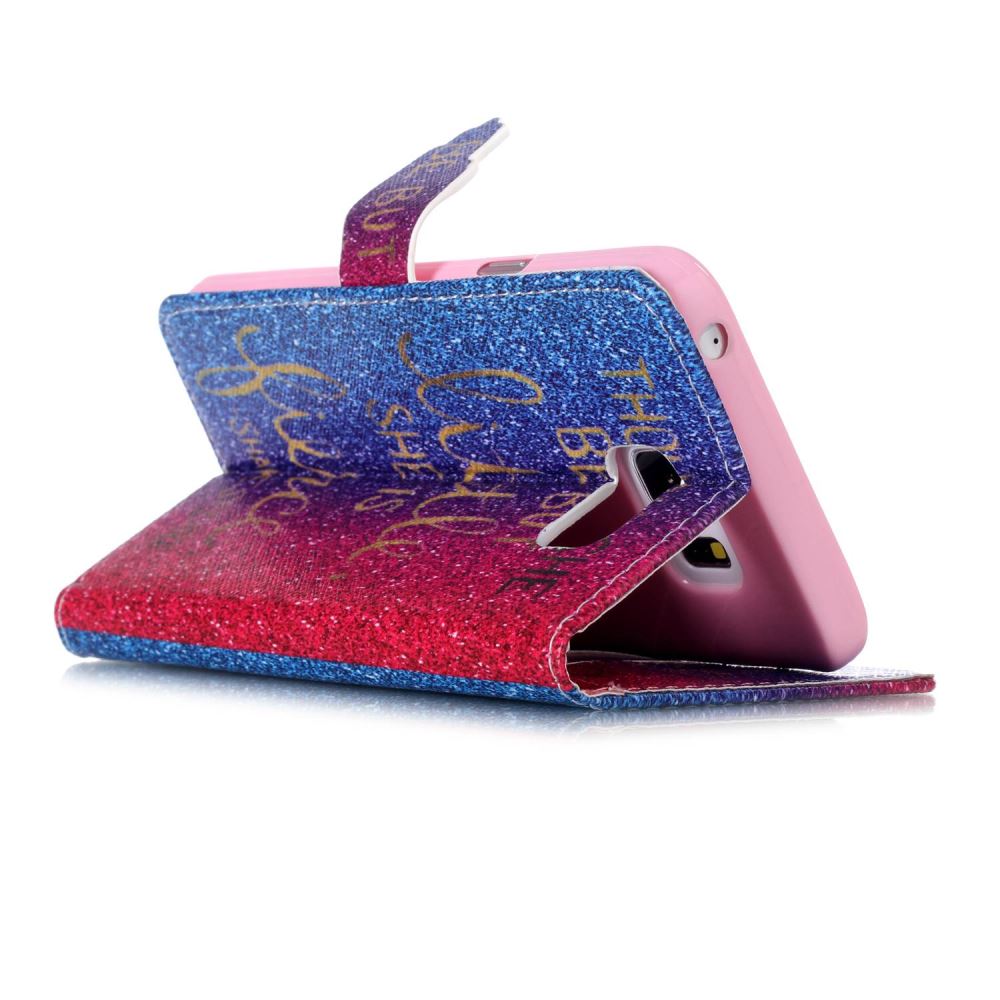 Galaxy NOTE 5 case wallet leather case printed