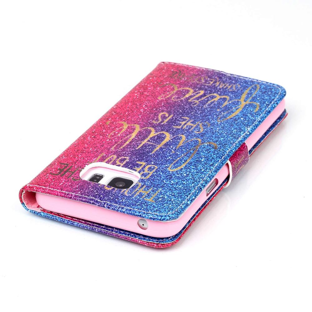 Galaxy NOTE 5 case wallet leather case printed