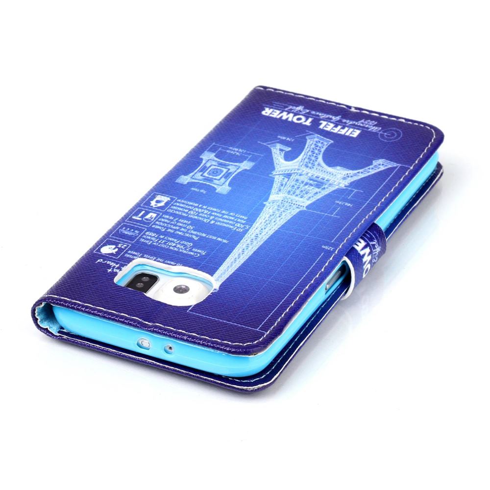 Galaxy S6 case wallet leather case printed