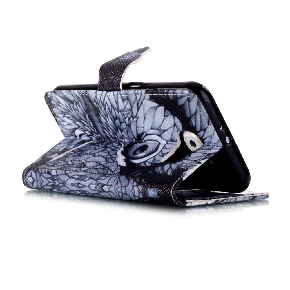 Galaxy S6 case wallet leather case printed