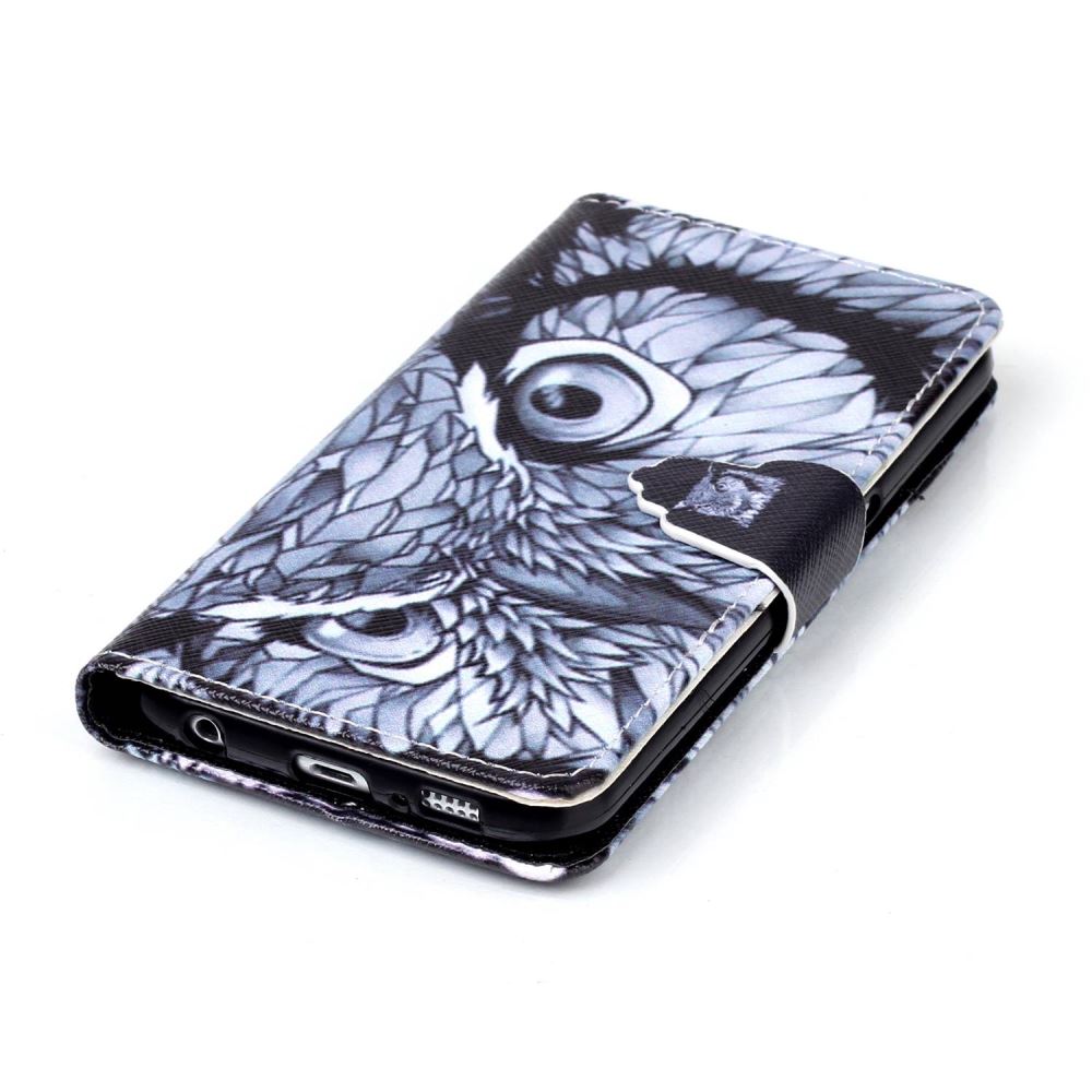 Galaxy S6 case wallet leather case printed