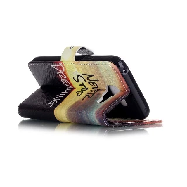 Galaxy A3 2016 case wallet leather case printed