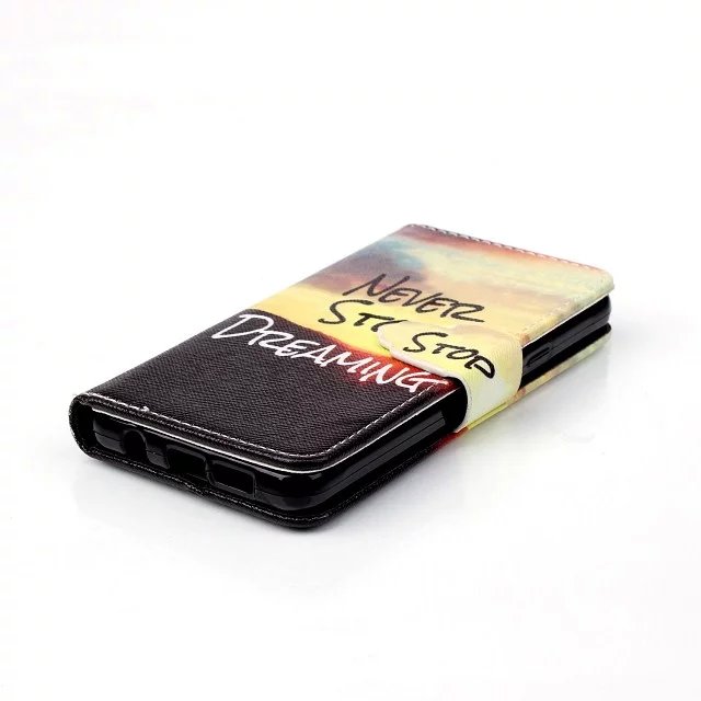 Galaxy A3 2016 case wallet leather case printed