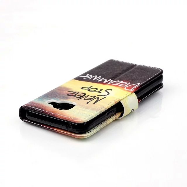 Galaxy A3 2016 case wallet leather case printed