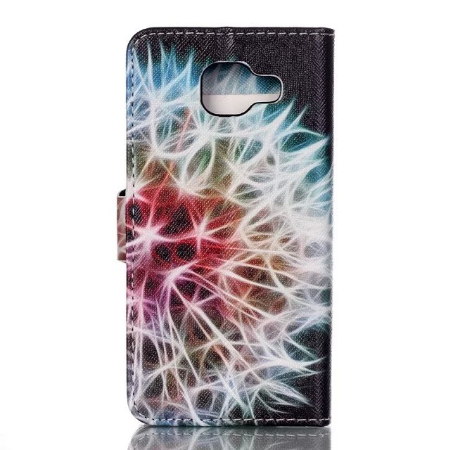 Galaxy A3 2016 case wallet leather case printed