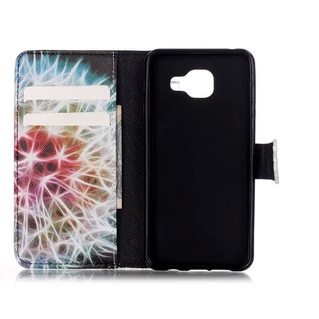 Galaxy A3 2016 case wallet leather case printed
