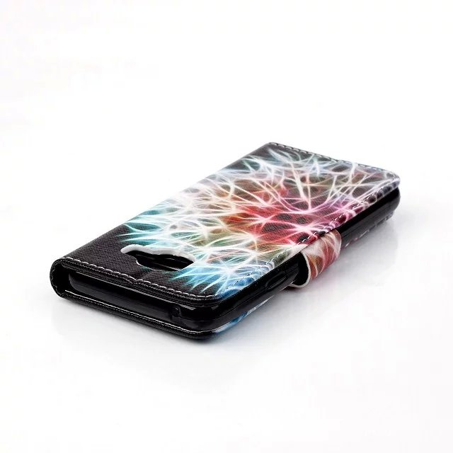 Galaxy A3 2016 case wallet leather case printed