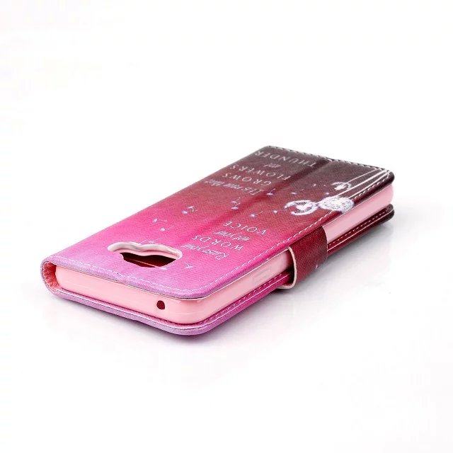 Galaxy A3 2016 case wallet leather case printed