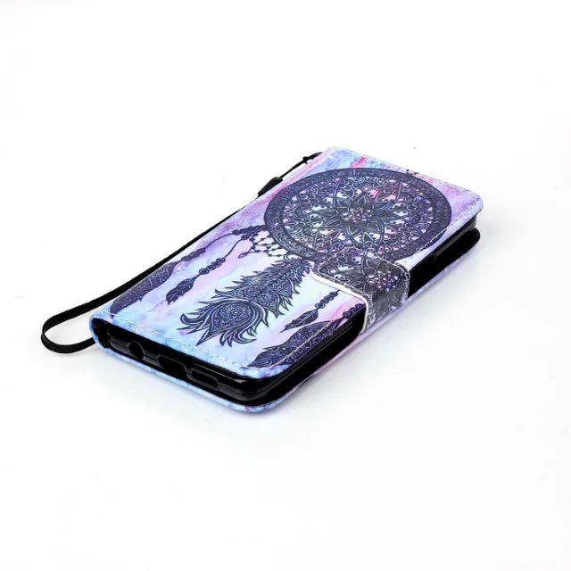 Galaxy A3 2016 case wallet leather case printed