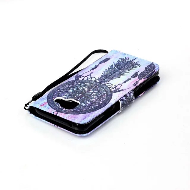 Galaxy A3 2016 case wallet leather case printed