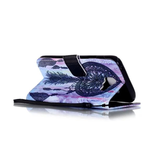 Galaxy A3 2016 case wallet leather case printed