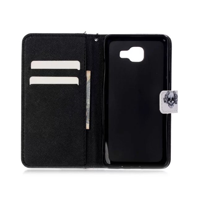Galaxy A3 2016 case wallet leather case printed