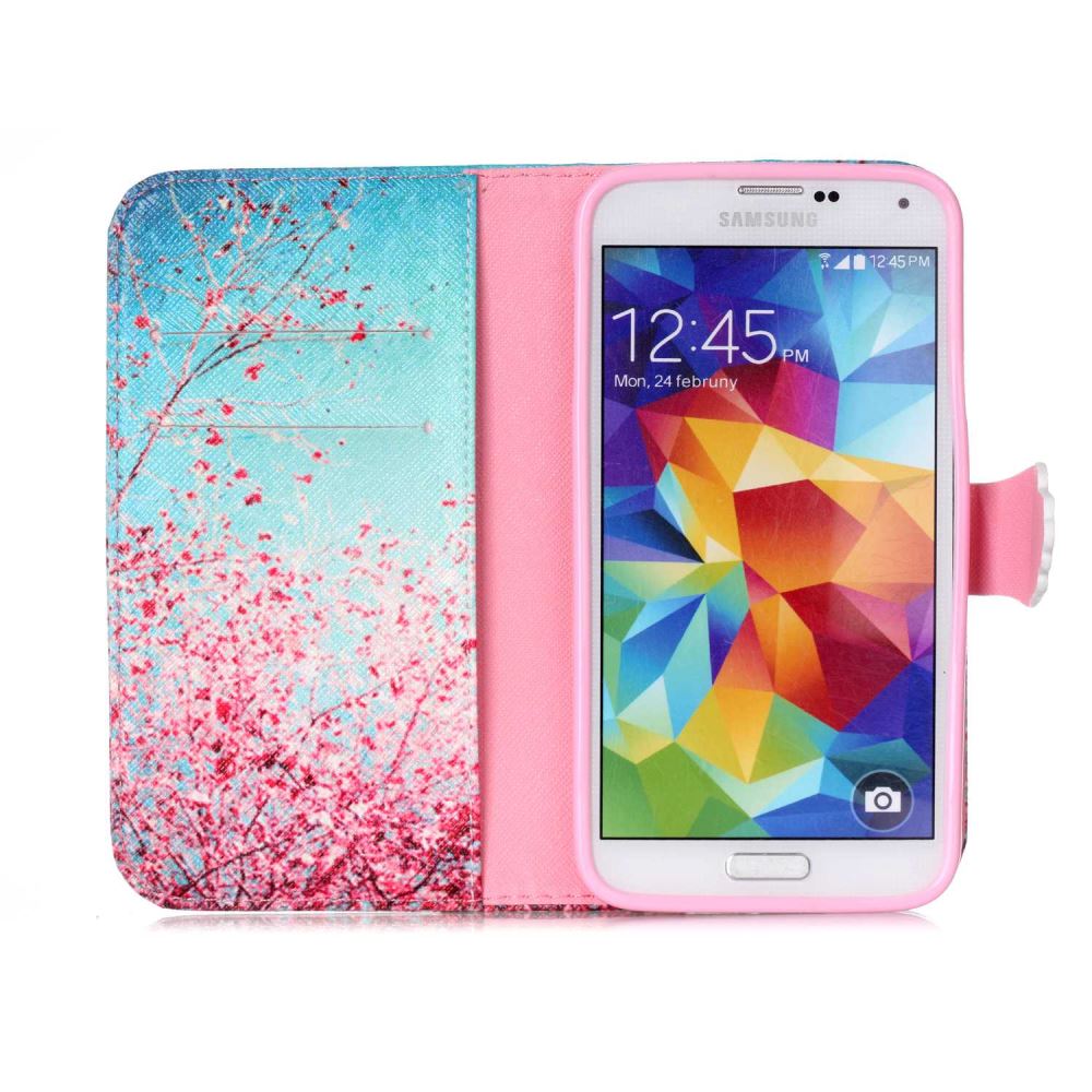 Galaxy S5 case wallet leather case printed Galaxy S5 case wallet leather case printed