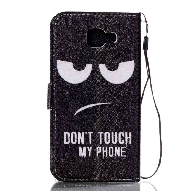 Galaxy A3 2016 case wallet leather case printed