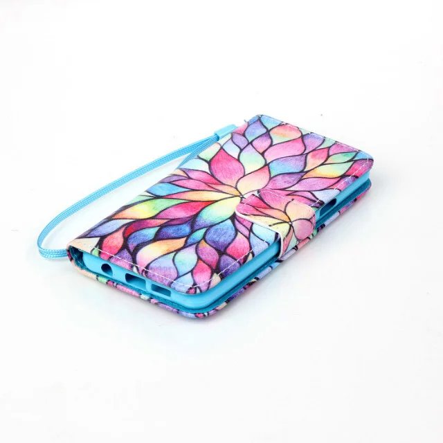 Galaxy A3 2016 case wallet leather case printed