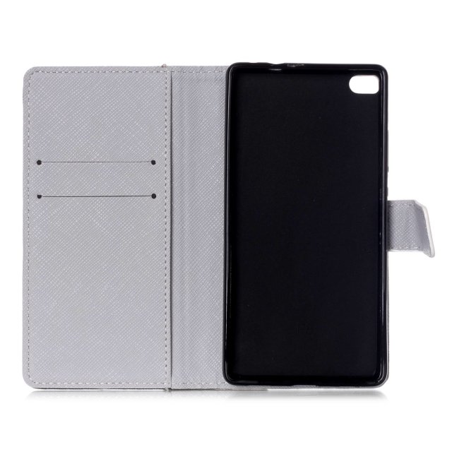 Huawei P8 case wallet leather case printed Huawei P8 case wallet leather case printed