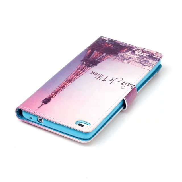 Huawei P8 case wallet leather case printed Huawei P8 case wallet leather case printed