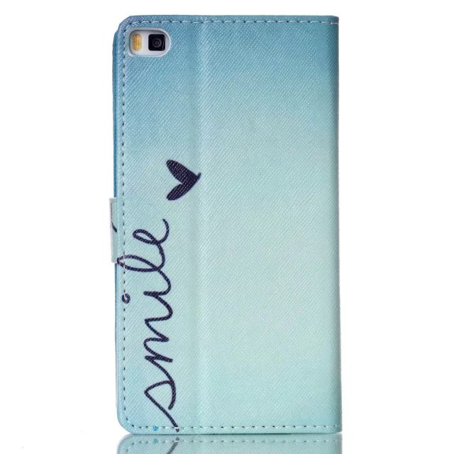 Huawei P8 case wallet leather case printed Huawei P8 case wallet leather case printed