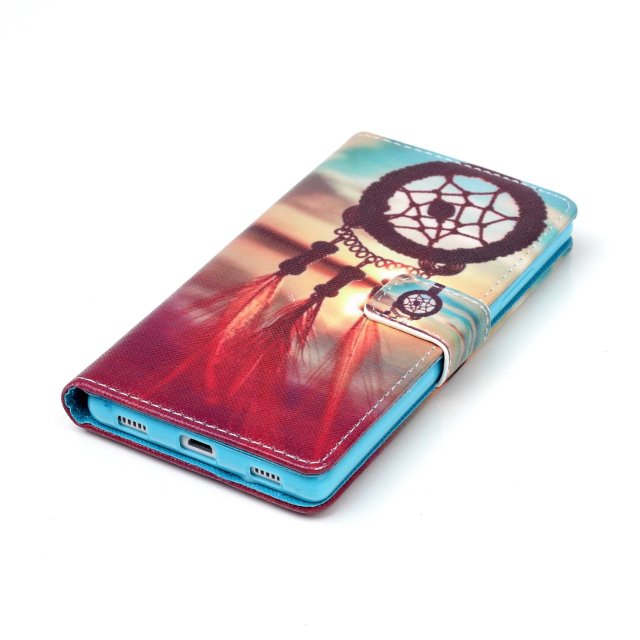 Huawei P8 case wallet leather case printed