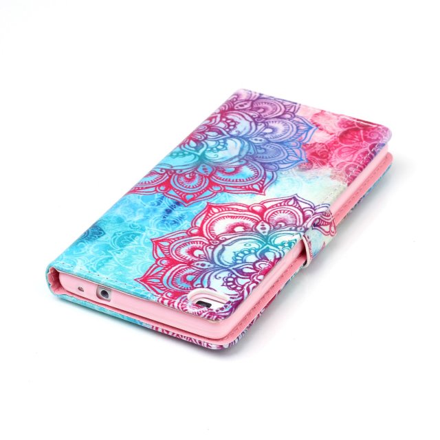 Huawei P8 case wallet leather case printed
