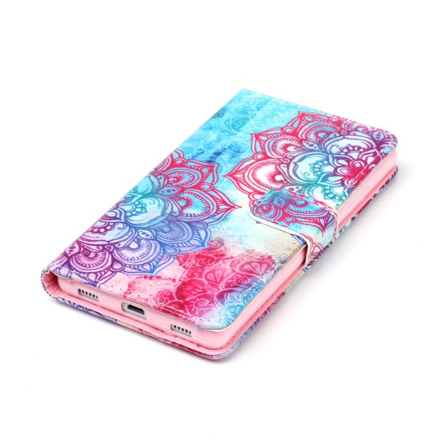 Huawei P8 case wallet leather case printed